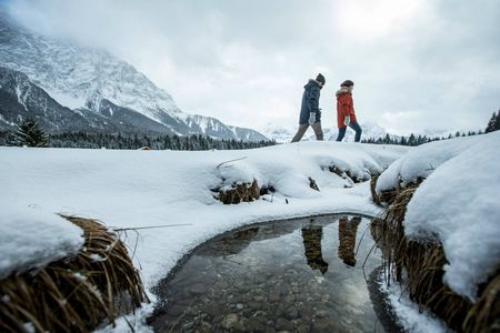 Winter holidays in Ehrwald, on the foot of the Zugspitze