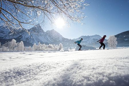 Winter holidays in Ehrwald, on the foot of the Zugspitze